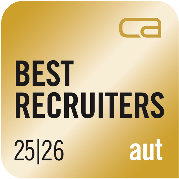 Gütesiegel Best Recruiters 2024/25