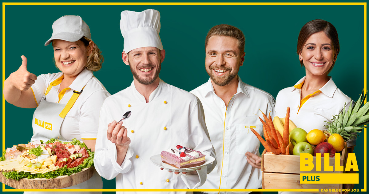 BILLA – Das Gelbe vom Job.